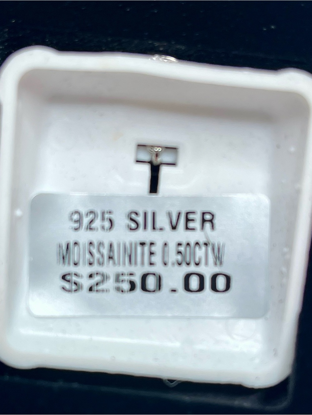 Angler Fish Pendant with Sterling Silver & .5 ctwt Moissanite $250 retail - Picture 4 of 5
